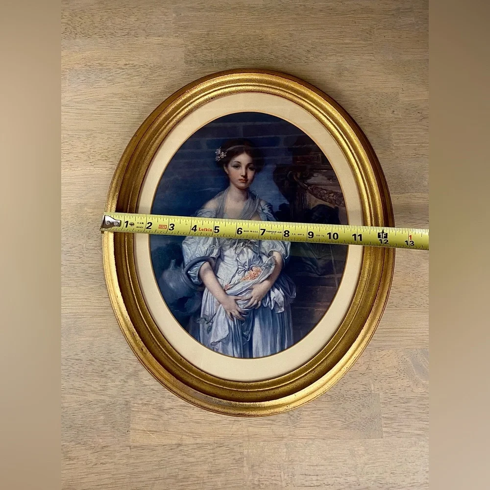 Gilt Framed‎ Print – “The Broken Vessel” After Jean-Baptiste Greuze, Classic Art